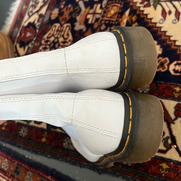 Dr Martens 1460 White Boots, size 9 - Picture 6 of 7